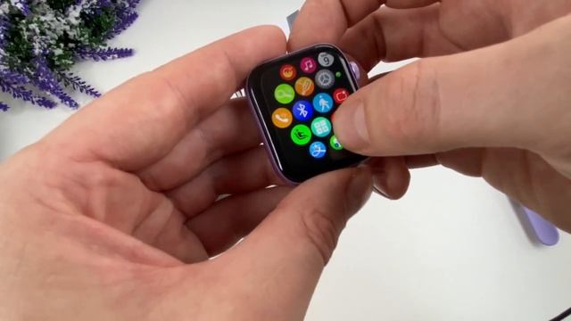 ⌚️Smart Watch Series 6 M36 Plus Max + Наушники Airpods 2 Charge Case lux смотреть онлайн