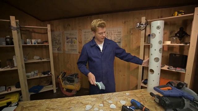 Светильник из вентиляционных труб | DIY смотреть онлайн