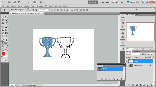 Vectors, Sahapes & Paths in Photoshop 3 смотреть онлайн