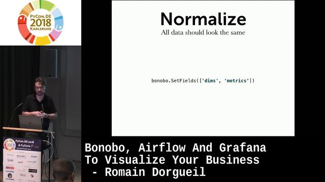 PyCon.DE 2018: Bonobo, Airflow And Grafana To Visualize Your Business - Romain Dorgueil смотреть онлайн