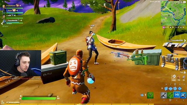 FORTNITE with our GIRLFRIENDS (very cute) смотреть онлайн