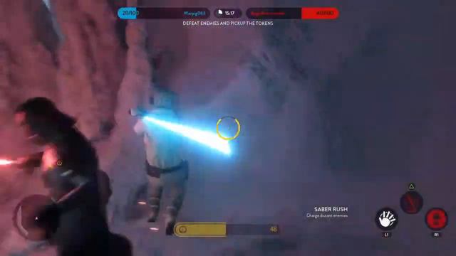 STAR WARS Battlefront Luke and vader cinematic battle смотреть онлайн
