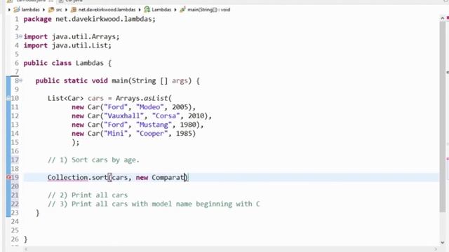 Java lambda tutorial for beginners смотреть онлайн