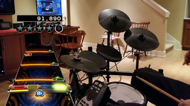 Falling Away from Me by KoRn | Rock Band 4 Pro Drums 100% FC смотреть онлайн