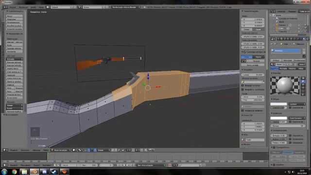 Blender - Winchester (Speed Modeling) смотреть онлайн