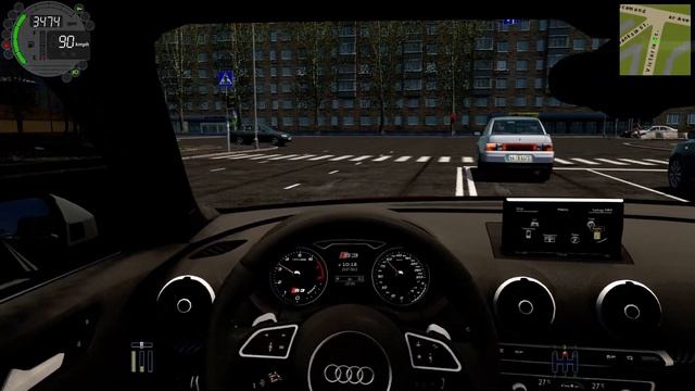 City car driving (Audi S3) Maniac driving смотреть онлайн