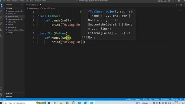 Python Inheritance | Learn Coding смотреть онлайн