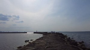 City walks series - Tallinn, Estonia (Pirita beach. 4K walking tour)