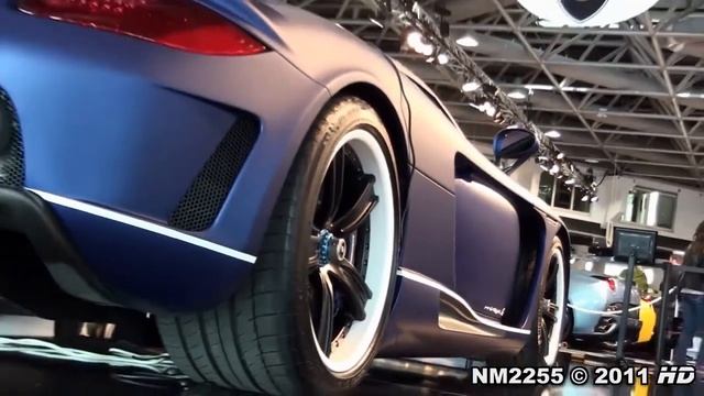 Matte Blue Gemballa Mirage GT Top Marques 2011 смотреть онлайн