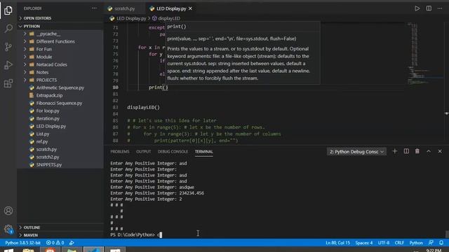 PYTHON PROGRAMMING | SEVEN SEGMENT DISPLAY смотреть онлайн