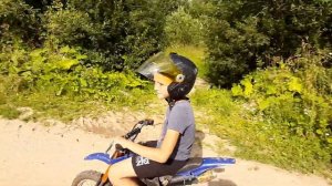 Детский бензиновый мотоцикл