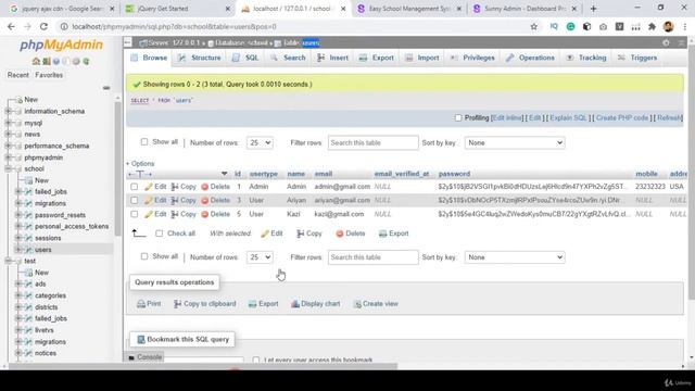 6 User Profile Change Password Option Part 2 смотреть онлайн