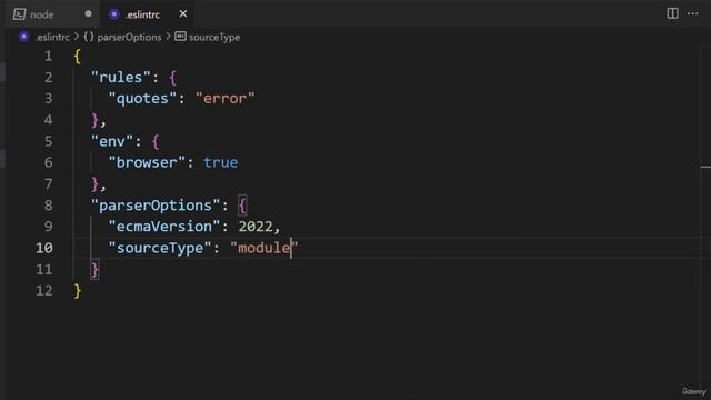 008 Configuring ESLint (05 - Vue Developer Environment) смотреть онлайн