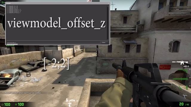 Настройка положения модели рук и оружия в CS: GO смотреть онлайн