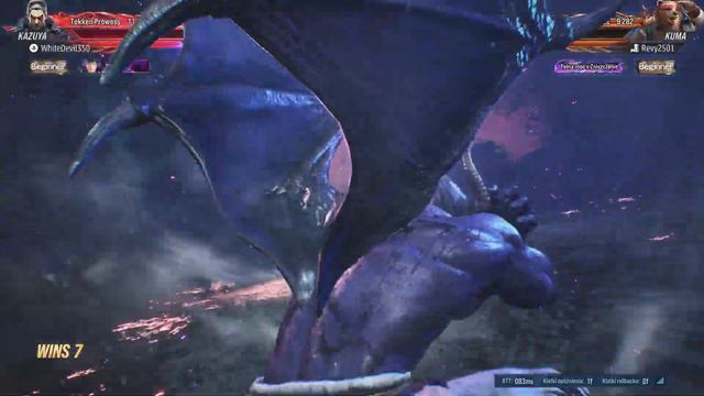 Tekken 8 Kazuya Mishima(WhiteDevil350) vs Kuma(Revy2501)Player Match смотреть онлайн