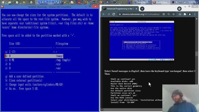 Install NetBSD in VirtualBox смотреть онлайн