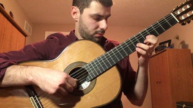 Carol of the Bells (Guitar Cover) - Andy Pellegrino смотреть онлайн