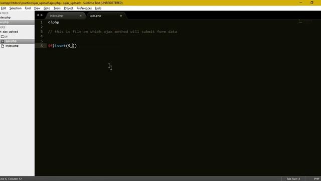 file upload with ajax in php part 4 смотреть онлайн