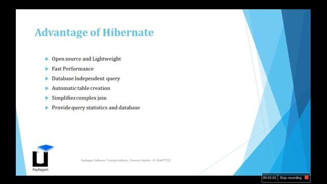 Hibernate Introduction - Payilagam - Hibernate Training in Chennai смотреть онлайн