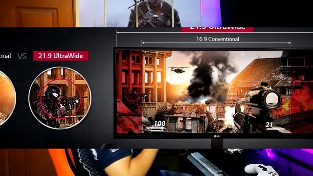 Monitor LG 34UC79G Español смотреть онлайн