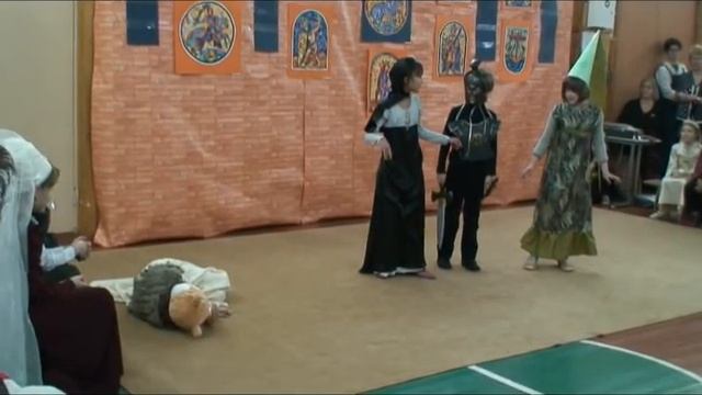 Рыцарский праздник в 57-ой школе смотреть онлайн