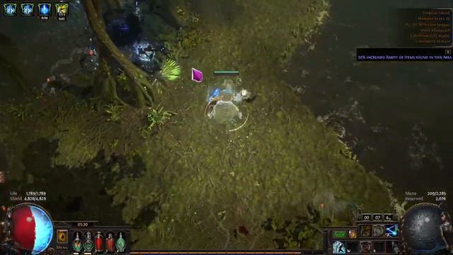 POE 3.23 Affliction HCSSF Self made Spellslinger Heirophant build смотреть онлайн