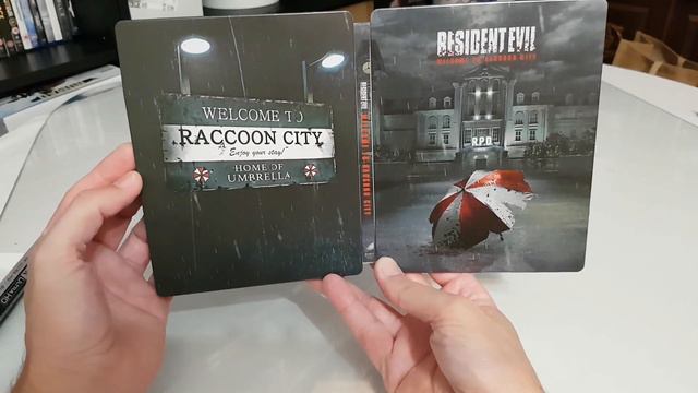 Resident Evil Welcome To Raccoon City 4k Steelbook Edition unboxing смотреть онлайн