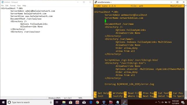 Web Server Debian смотреть онлайн