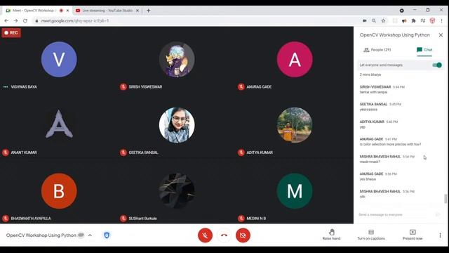 OpenCV Live Stream Day-2 смотреть онлайн