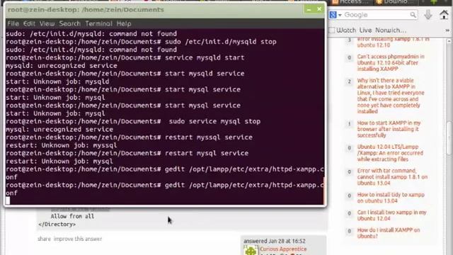 Phpmyadmin error 403 acces forbidden ubuntu xampp смотреть онлайн