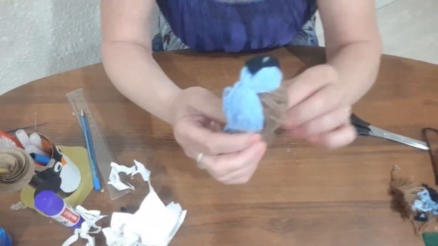 Поделка из шерстяных ниток " Птички на ветке " смотреть онлайн