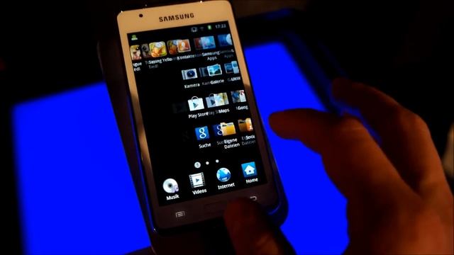 Samsung Galaxy S WiFi 4 2 Hands On deutsch смотреть онлайн