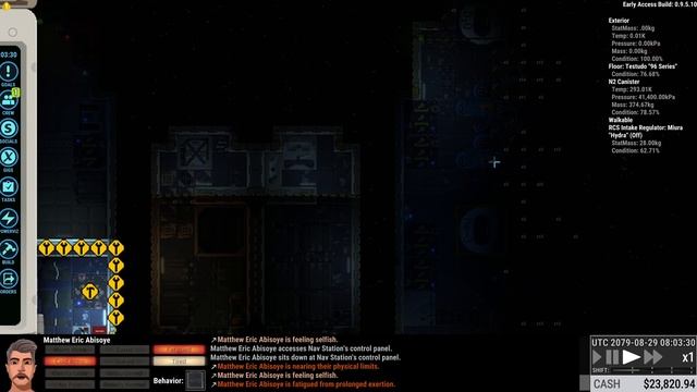 Ostranauts, 77 (Why Would You Ignore Prox Warnings? Who Does That?) смотреть онлайн