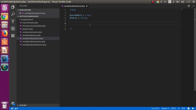 Variables de tipo booleano смотреть онлайн