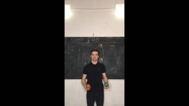 Урок 79. 540 3 мяча. Жонглирование ?♂️ Павел Горский. смотреть онлайн