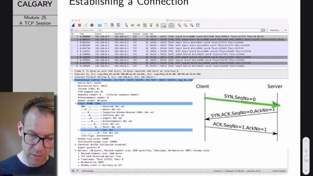 Computer Networks Lecture 25: A TCP Session смотреть онлайн