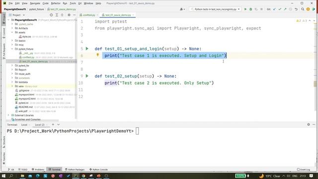 #106 Pytest-How to use multiple fixture in single test | Playwright with Python смотреть онлайн