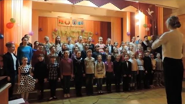 Во поле береза стояла - ДМШИ №13 Минска Хор учащихся смотреть онлайн