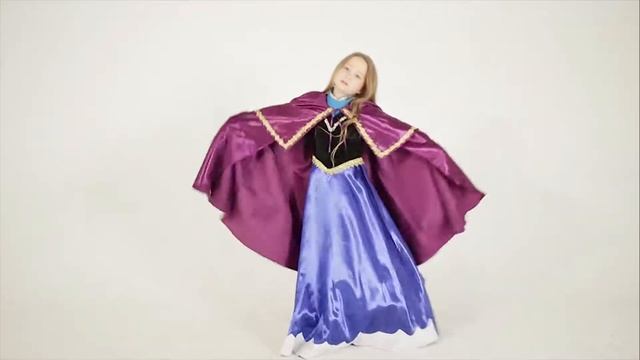 Детский костюм Анны из Холодного Сердца от производителя Балаган артикул ДС170 смотреть онлайн