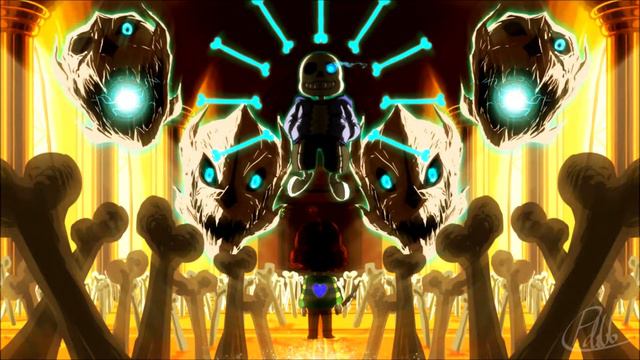 MEGALOVANIA ЧАСОВАЯ ВЕРСИЯ - UNDERTALE смотреть онлайн