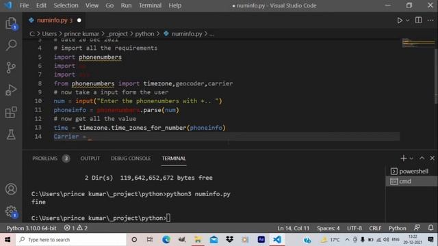 get phone number information using python tool making смотреть онлайн
