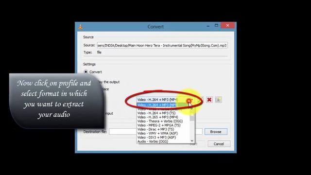 How to extract audio from video files by using Vlc media player!!!{FAST} смотреть онлайн