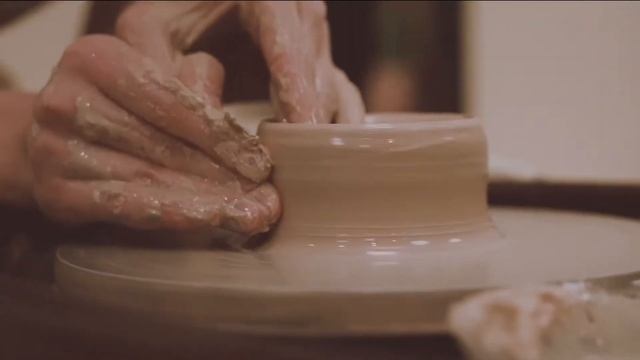 Как сделать кружку из глины. По этапам смотреть онлайн