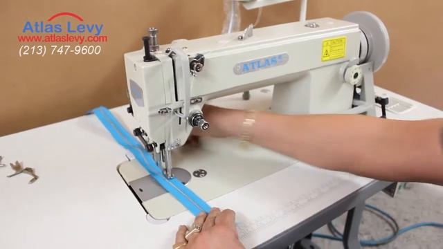 Atlas Usa GC0302 Walking Foot Sewing Machine - Leather, Heavy Duty Fabric, Canvas, Vinyl, Webbing смотреть онлайн