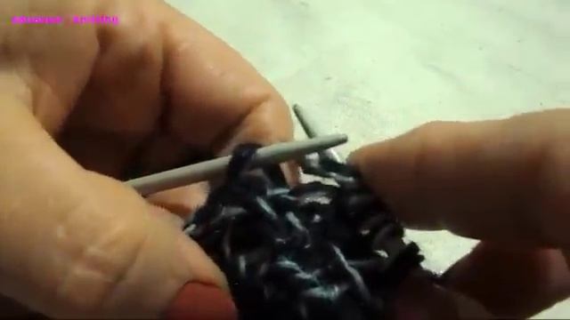 Тапочки мужские на 42 размер / Knitting adult size slippers - Beginners смотреть онлайн