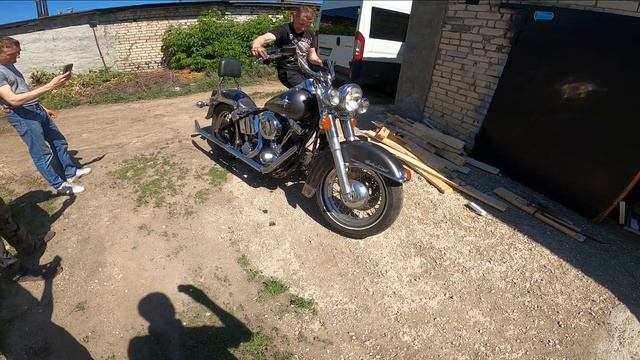 Harley-davidson heritage evo из Америки на заказ смотреть онлайн