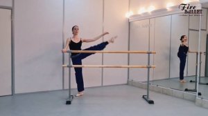 Упражнения на растяжку ног у станка - классическая хореография