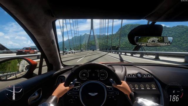 Forza Horizon 5 . Aston Martin DBX 2021 . Car Show Speed Jump Crash Test Drive . смотреть онлайн
