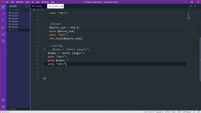 Data Types In || PHP || EXCELLENT CODE WITH AJ смотреть онлайн