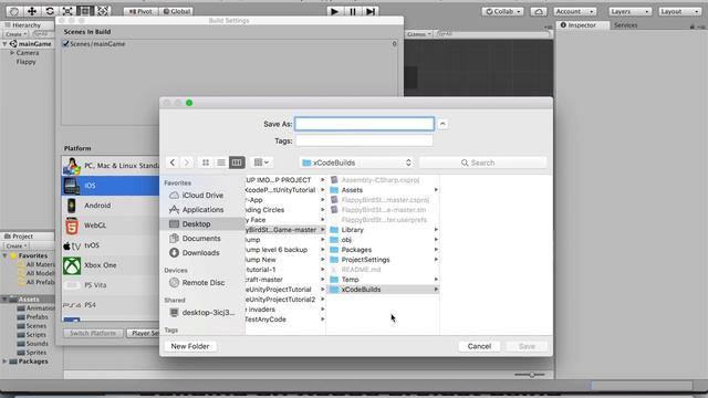 How To Build a Unity Project To Xcode and iOS device (2018 TUTORIAL) смотреть онлайн